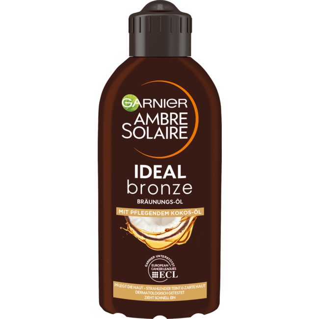 Garnier Ambre Solaire Bruiningsolie Ideaal Brons Met Kokosolie 200 ml