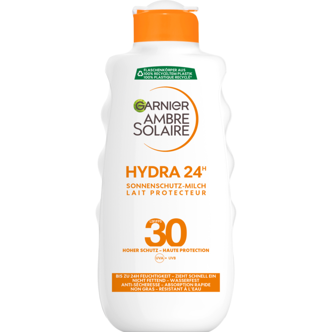 Garnier Ambre Solaire Zonnemelk Hydra 24h SPF 30 200 ml