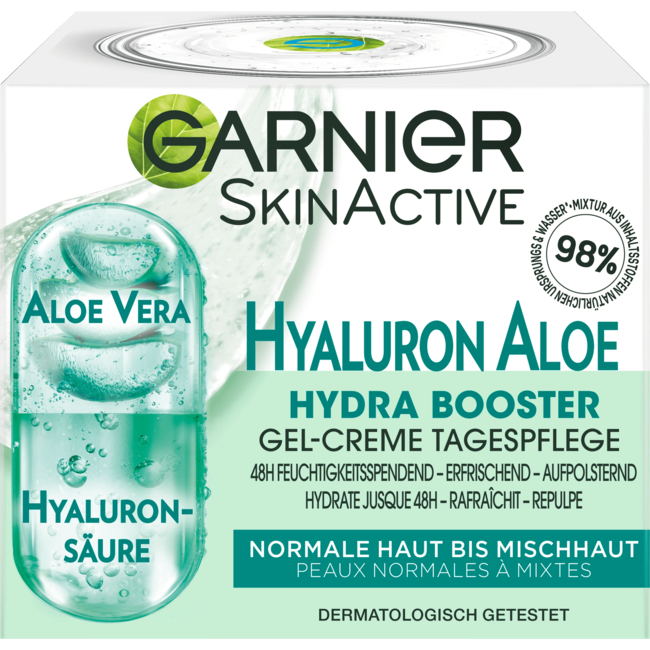 Garnier Skin Active Gezichtscrème Hydraterend Met Hyaluron Aloë Gel 50 ml