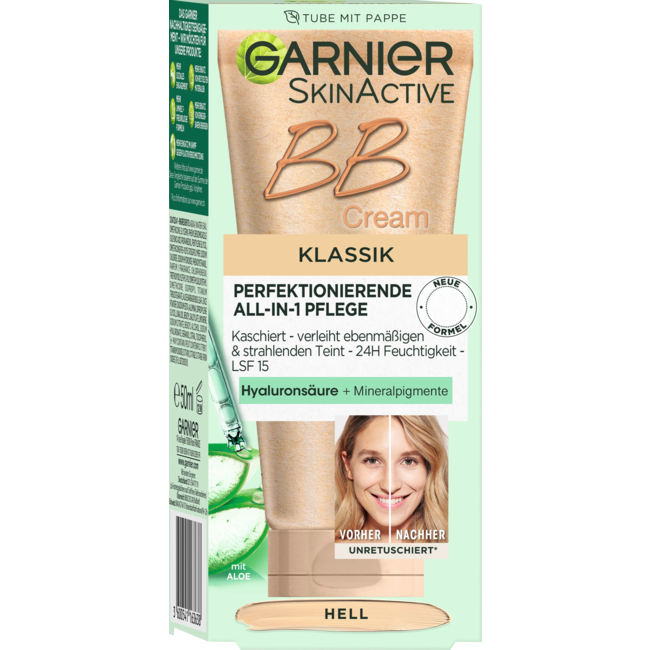 Garnier Skin Active BB Cream All-in-1 Verzorging Licht LSF15 50 ml