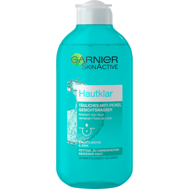 Garnier Skin Active Anti-Puistjes Gezicht Water Skin Clear 200 ml