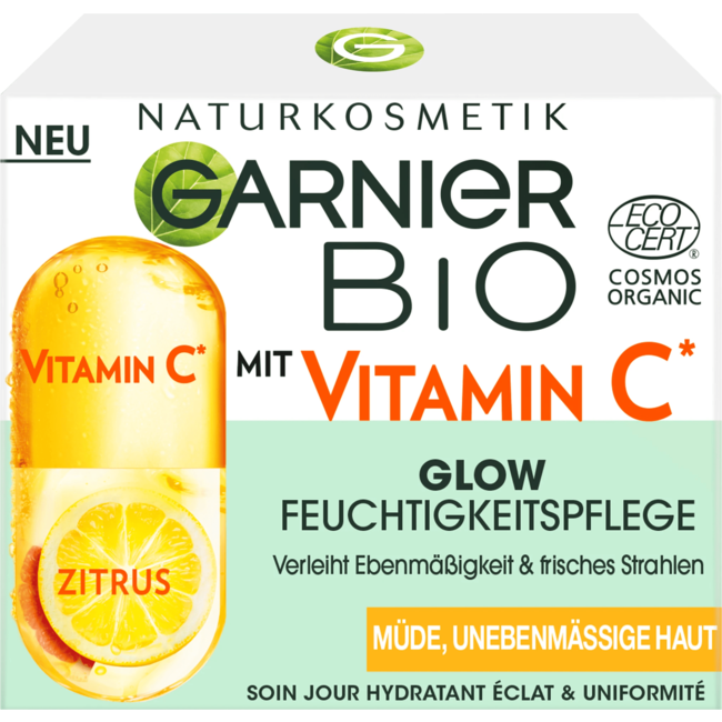 Garnier Bio Dagcrème Vitamine C Glow 50 ml