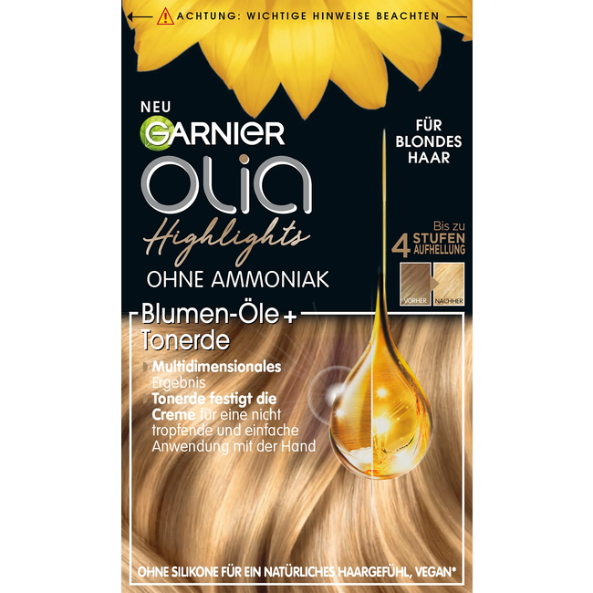 Olia Highlights Set Blond Haar