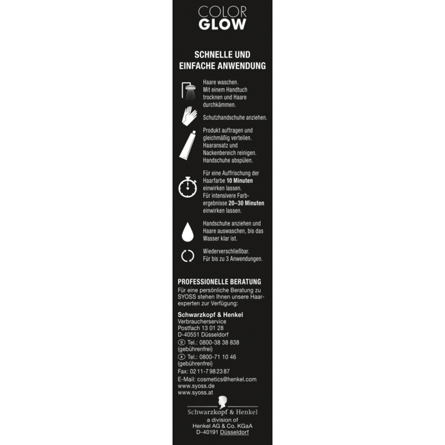 Syoss Haarverf Color Glow Koper 100 ml