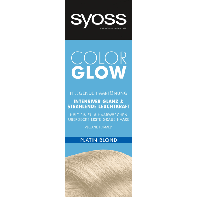 Syoss Haarverf Color Glow Platin Blond 100 ml