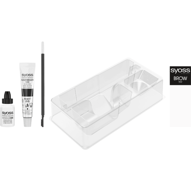 Syoss Wenkbrauwverf Zwart 1-1 17 ml