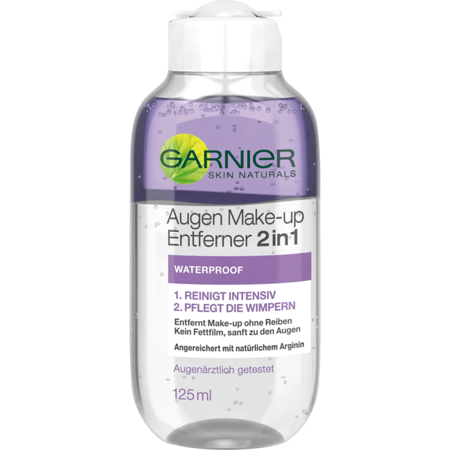 Garnier Skin Naturals Oog Make-Up Remover 2in1 125 ml