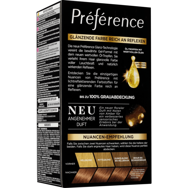 L'Oréal Paris Préférence Haarverf 7 Wenen Natuur Middenblond 1 St