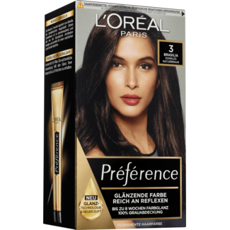 L'Oréal Paris Préférence L'Oréal Paris Préférence Haarverf 3 Brasilia Donker Natuurbruin