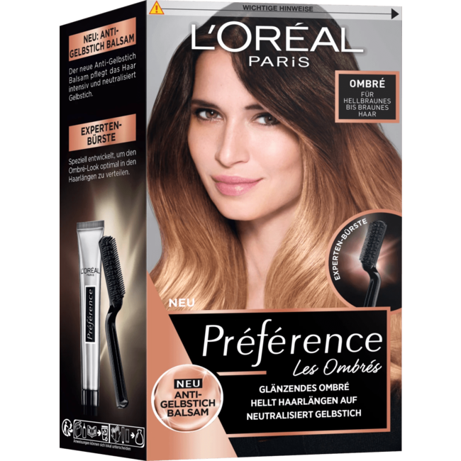 L'Oréal Paris Préférence Ombré Lichtbruin Tot Bruin Haar 1 St