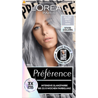 L'Oréal Paris Préférence L'Oréal Paris Préférence Haarverf Vivid Colors 10.112 Zilvergrijs