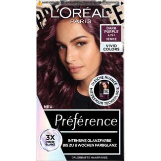 L'Oréal Paris Préférence L'Oréal Paris Préférence Haarverf Levendige Kleuren 4.261 Donker Paars