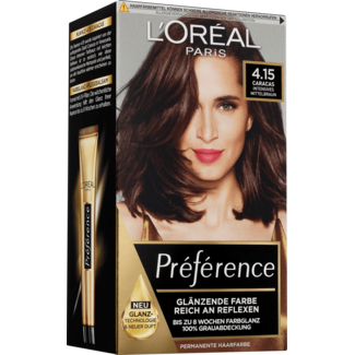 L'Oréal Paris Préférence L'Oréal Paris Préférence Haarverf 4.15 Caracas Intensief Middelbruin