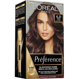 L'Oréal Paris Préférence L'Oréal Paris Préférence Haarverf 6.21 Zürich Licht Parelmoerbruin