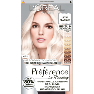 L'Oréal Paris Préférence L'Oréal Paris Préférence Haarverf Le Blonding 9L Ultra Platinum