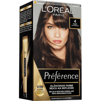 L'Oréal Paris Préférence L'Oréal Paris Préférence Haarverf 4 Tahiti Natuurlijk Bruin