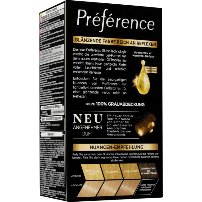 L'Oréal Paris Préférence Haarverf 9.1 Oslo Zeer Helder Ashblond 1 St