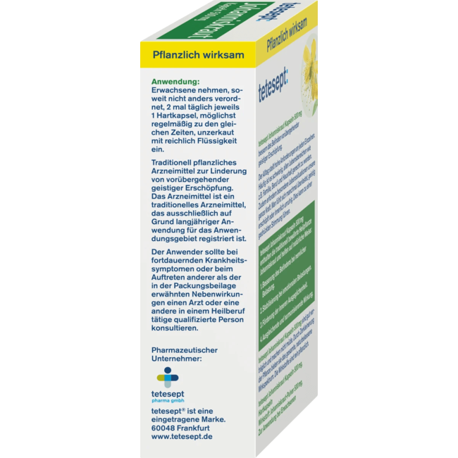 Tetesept Sint-Janskruid Capsules 60 St