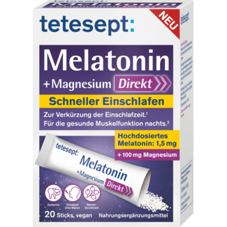 tetesept Tetesept Melatonine Magnesium Direkt Sticks