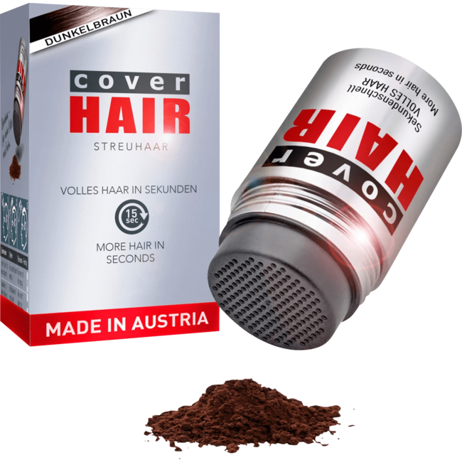 Cover Hair Strooihaar Haarverdikker Donkerbruin 14 g