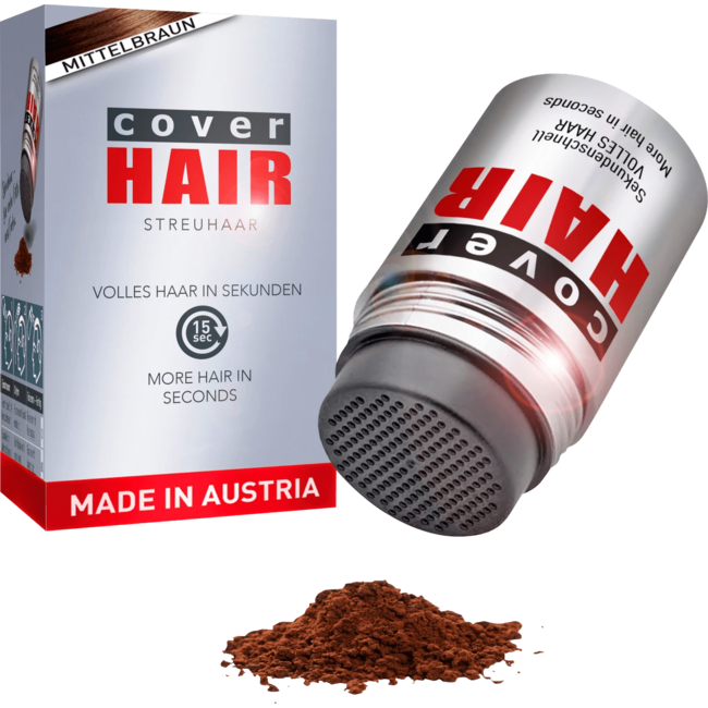 Cover Hair Strooibaar Haarverdikker Mediumbruin 14 g