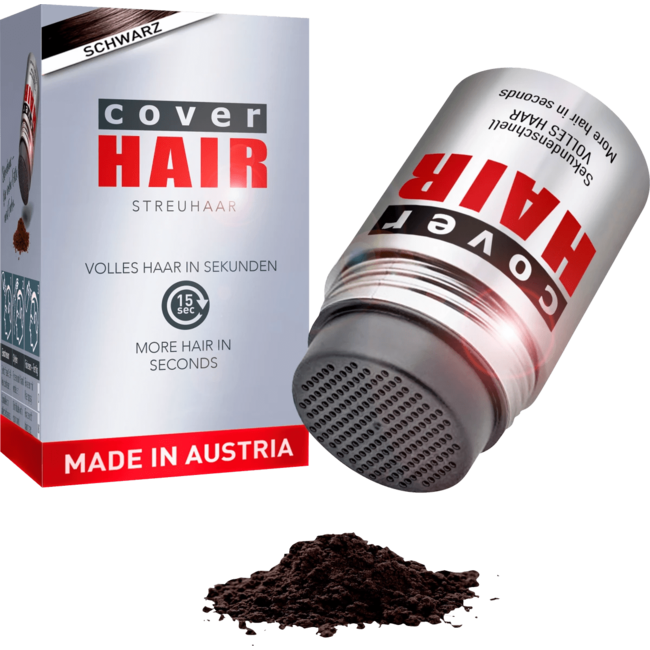 Cover Hair Strooibaar Haarverdikker Zwart 14 g