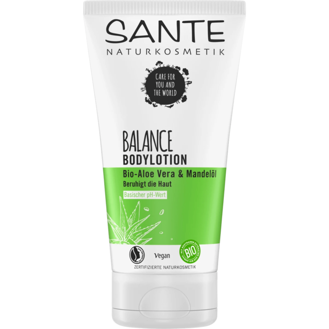 Sante Naturkosmetik Bodylotion Balance Bio-Aloë Vera & Amandelolie 150 ml