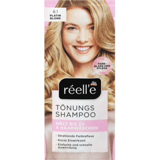 Réell‘E Réell‘E Tintshampoo 8.1 Platinablond