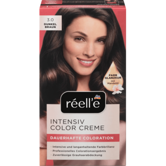 Réell‘E Réell‘E Intensive Color Cream Haarverf 3.0 Donkerbruin