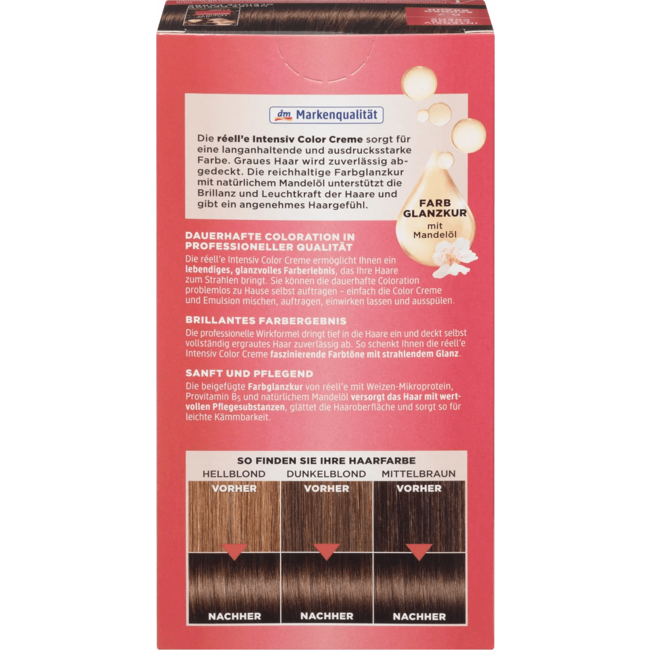 Réell‘E Intensive Color Cream Haarverf 6.7 Chocobruin 110 ml