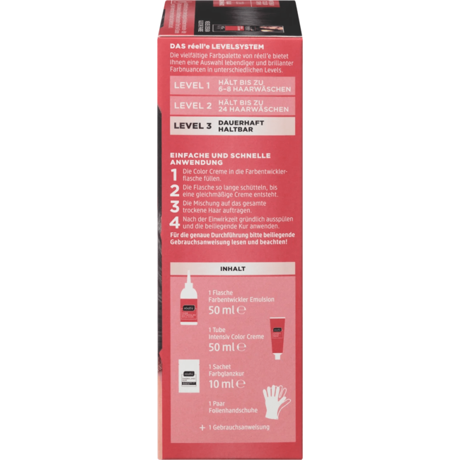 Réell‘E Intensive Color Cream Haarverf 2.8 Blauwzwart 110 ml