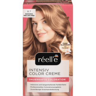 Réell‘E Réell‘E Intensive Color Cream Haarverf 8.7 Sahara Lichtblond