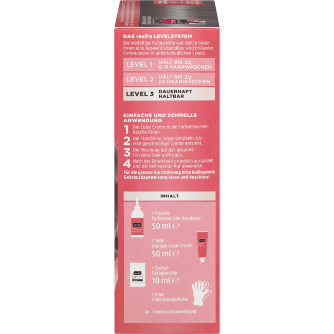 Réell‘E Intensive Color Cream Haarverf 10.8 Grafiet Grijs 1 St