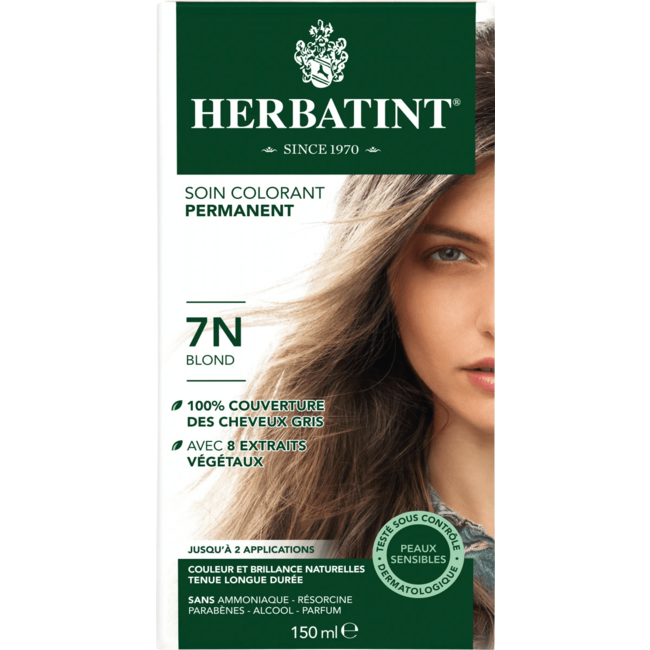 Herbatint Haarverf Gel 7N Blond 1 St
