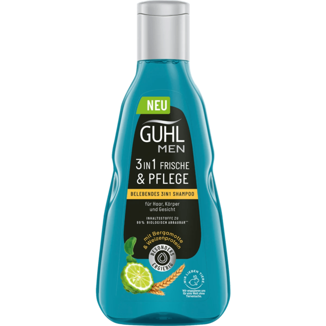 Guhl Men Shampoo 3in1 Fresh & Care 250 ml