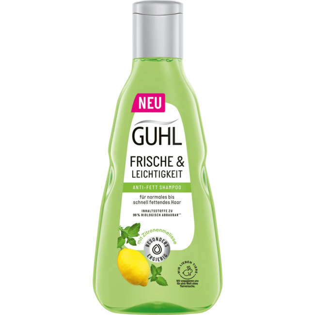 Guhl Shampoo Fresh & Lichtness Anti Vet 250 ml