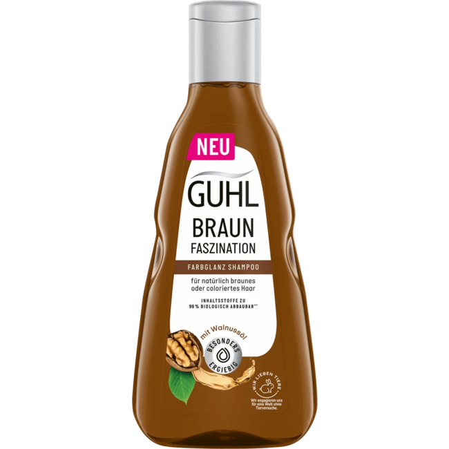 Guhl Shampoo Kleurglans Bruin Fascinatie 250 ml