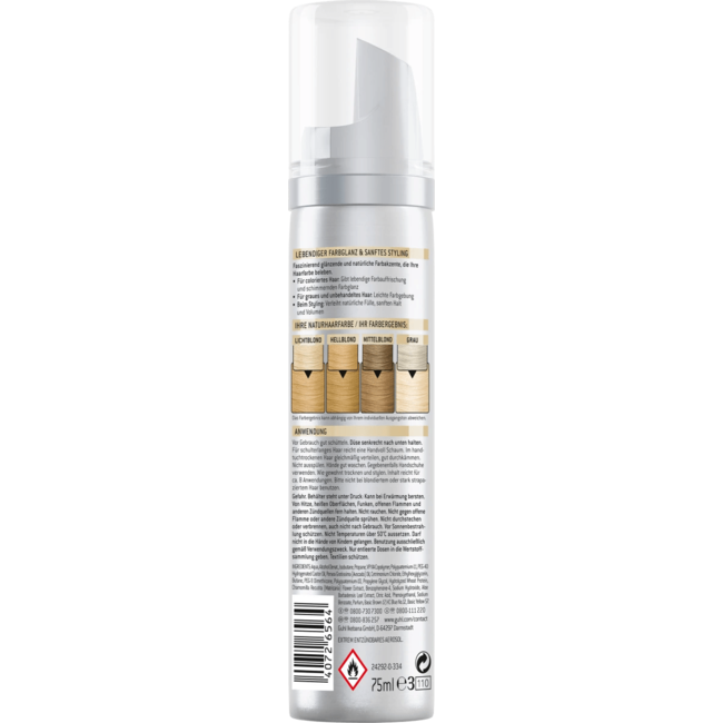 Guhl Haarverf Haarmousse 82 Lichtgoudblond 75 ml