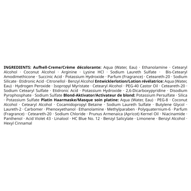 Syoss Oleo Intense Haar Bleekmiddel 12-00 Extra Platinum 1 St