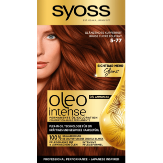 Syoss Oleo Intense Syoss Oleo Intense Haarverf 5-77 Glanzend Koperrood