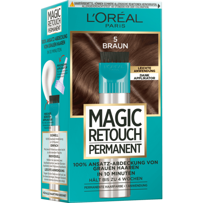 L'Oréal Paris Magic Retouch Uitgroeiset 5 Bruin 1 St