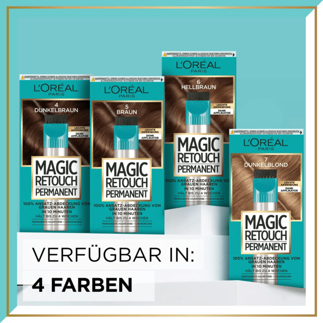 L'Oréal Paris Magic Retouch Uitgroeiset 5 Bruin 1 St