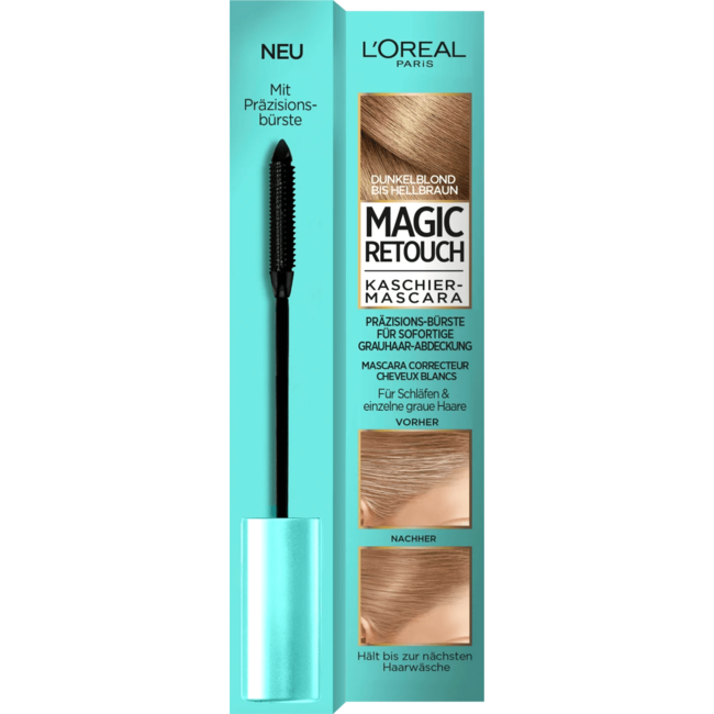 L'Oréal Paris Magic Retouch Haarmascara Donkerblond Tot Lichtbruin 8 ml