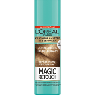 L'Oréal Paris Magic Retouch L'Oréal Paris Magic Retouch Rootspray Donkerblond Tot Lichtbruin