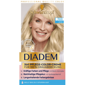 Schwarzkopf Diadem Schwarzkopf Diadem Haarverf 703 Platina Blond