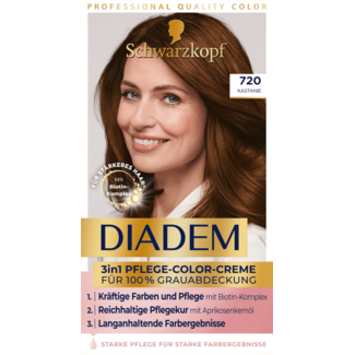 Schwarzkopf Diadem Schwarzkopf Diadem Haarverf 720 Kastanje