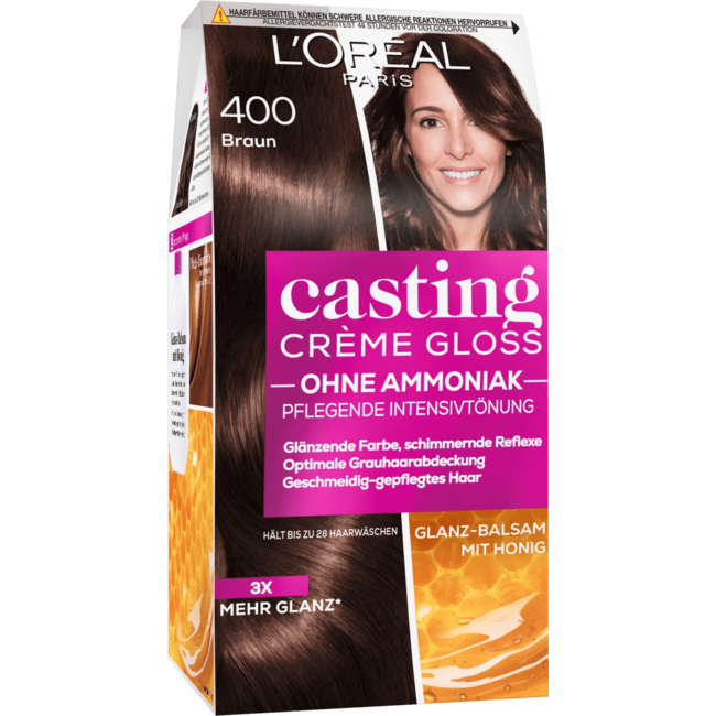 L'Oréal Paris Casting Crème Gloss Haarverf 400 Bruin 1 St