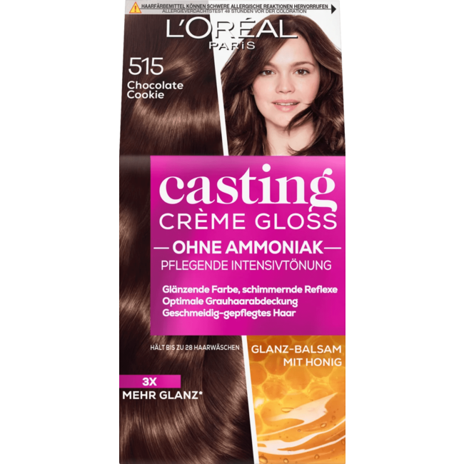 L'Oréal Paris Casting Crème Gloss Haarverf 515 Chocolate Cookie 1 St