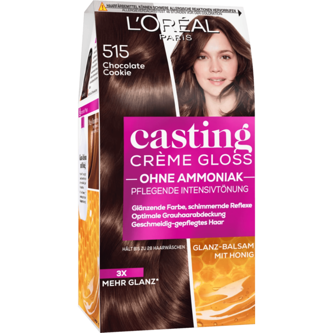 L'Oréal Paris Casting Crème Gloss Haarverf 515 Chocolate Cookie 1 St