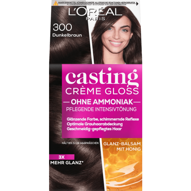 L'Oréal Paris Casting Crème Gloss Haarverf 300 Donkerbruin 1 St